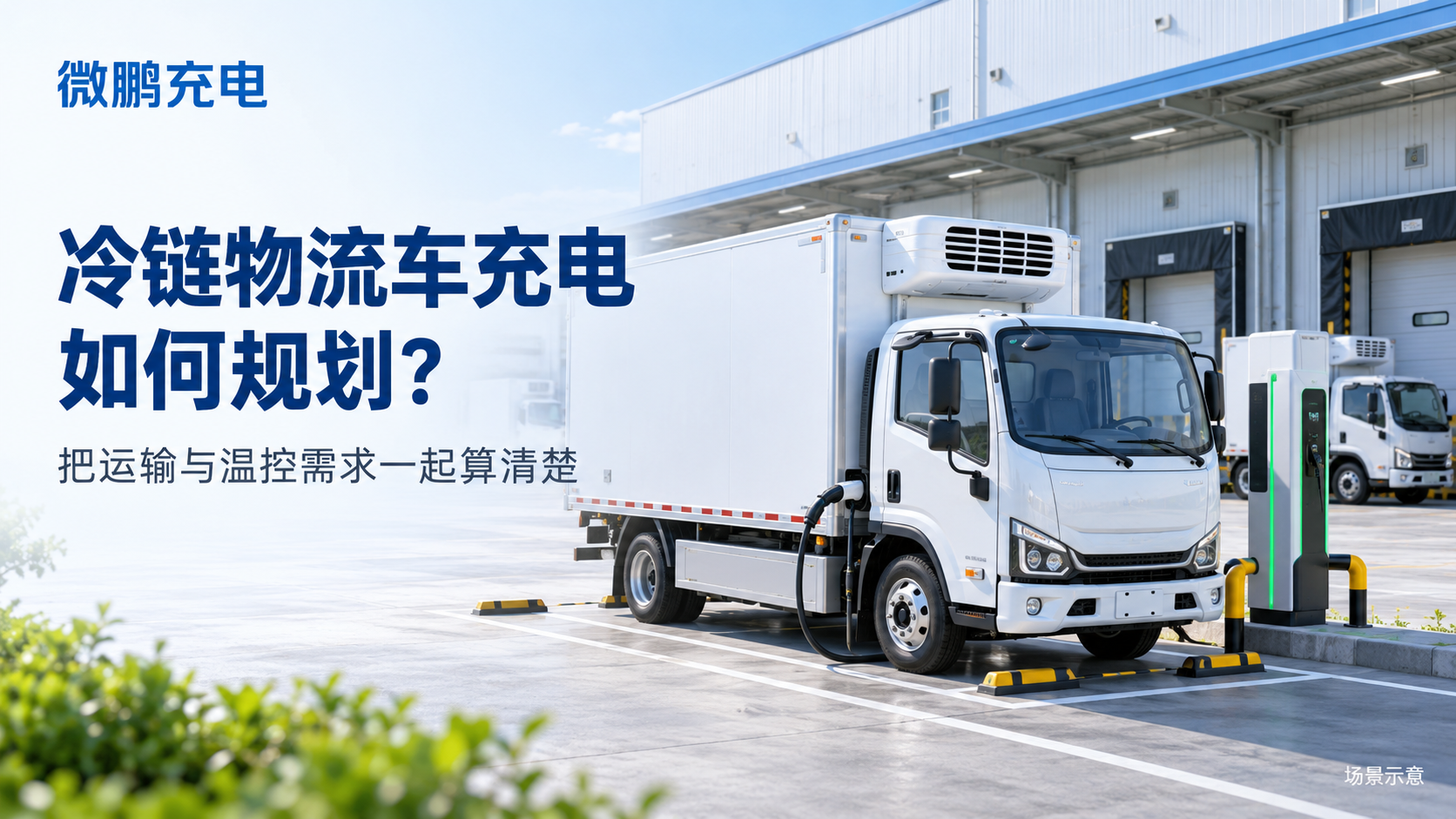 冷链物流车充电如何规划?行驶能耗与制冷用电怎样一起考虑