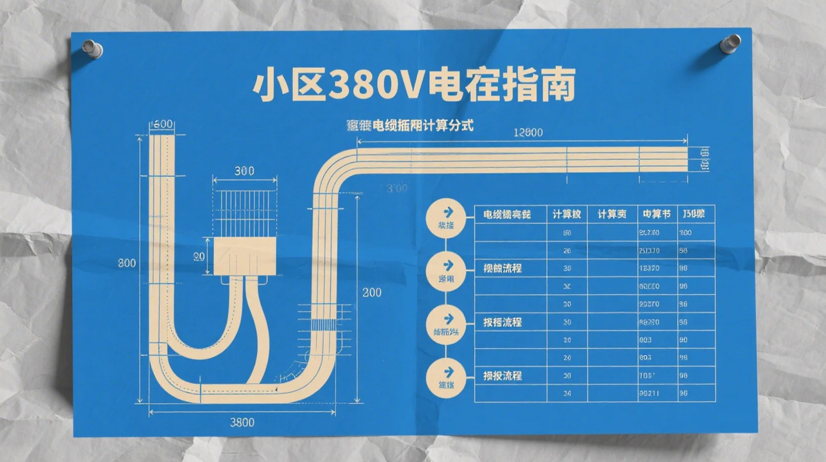 《老旧小区380V电扩容指南:电缆截面计算与报备流程》 《老旧小区380V电扩容指南:电缆截面计算与报备流程》