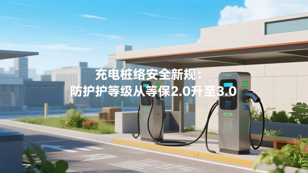 《充电桩网络安全新规:防护等级从等保2.0升至3.0》 《充电桩网络安全新规:防护等级从等保2.0升至3.0》