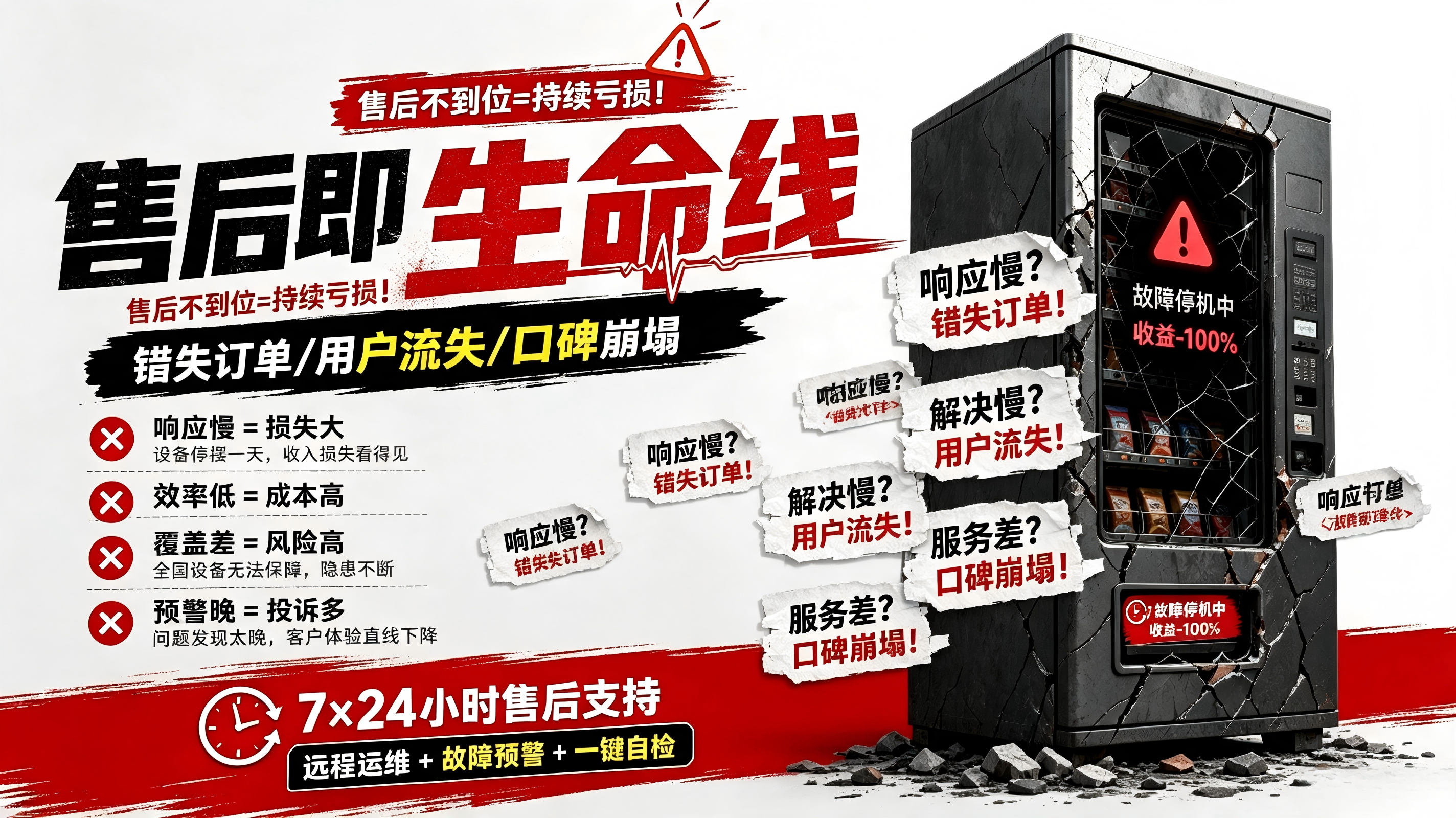 设备遍布全国，售后跟得上吗？