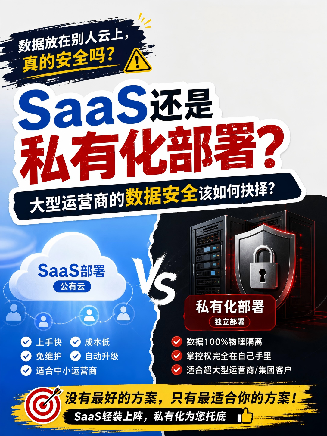 SaaS还是私有化部署,怎么选?