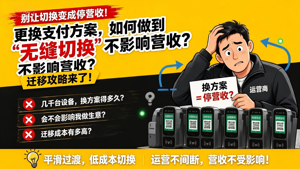 更换支付方案，如何做到“无缝切换”不影响营收？