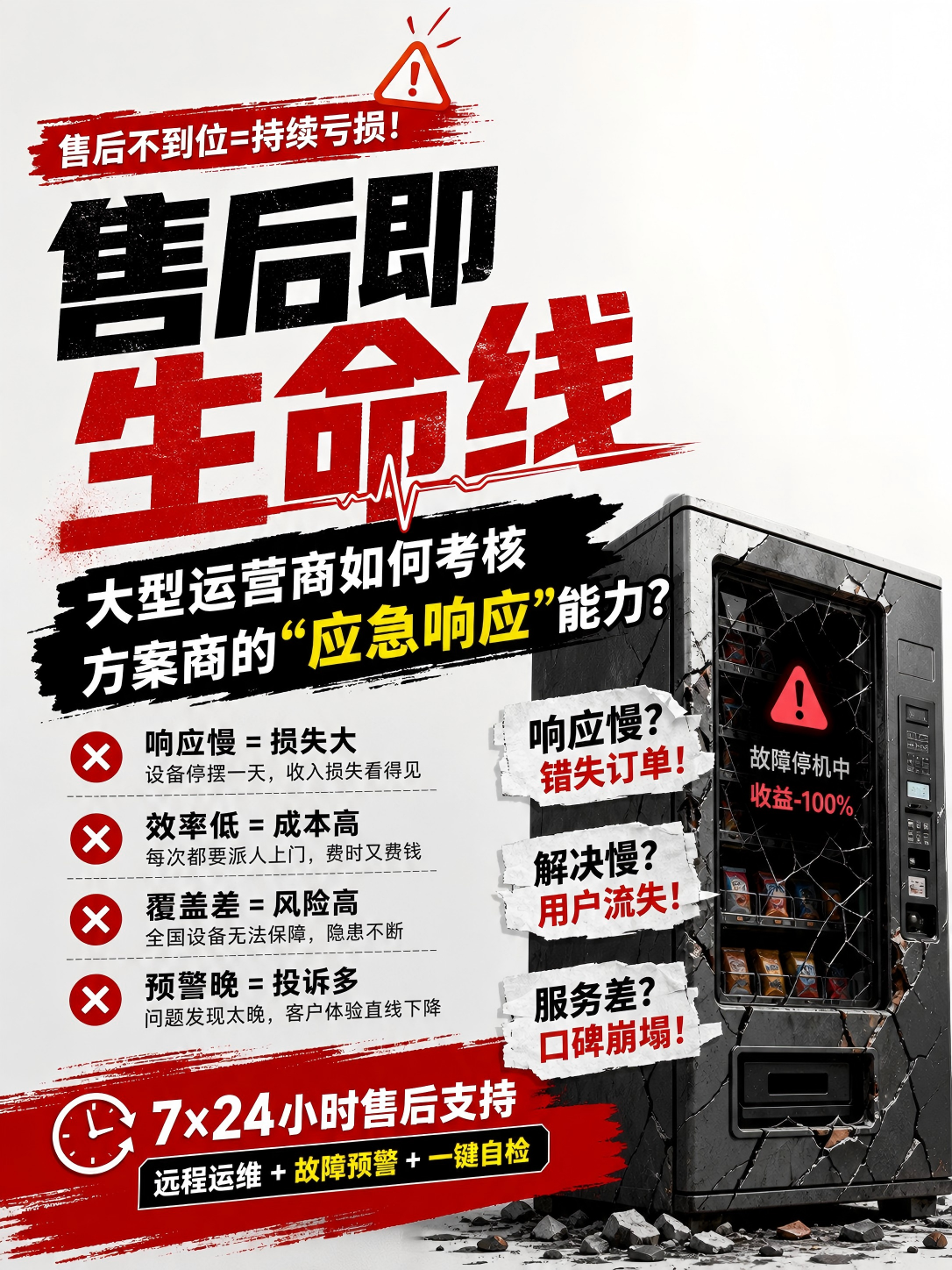 设备遍布全国,售后跟得上吗?