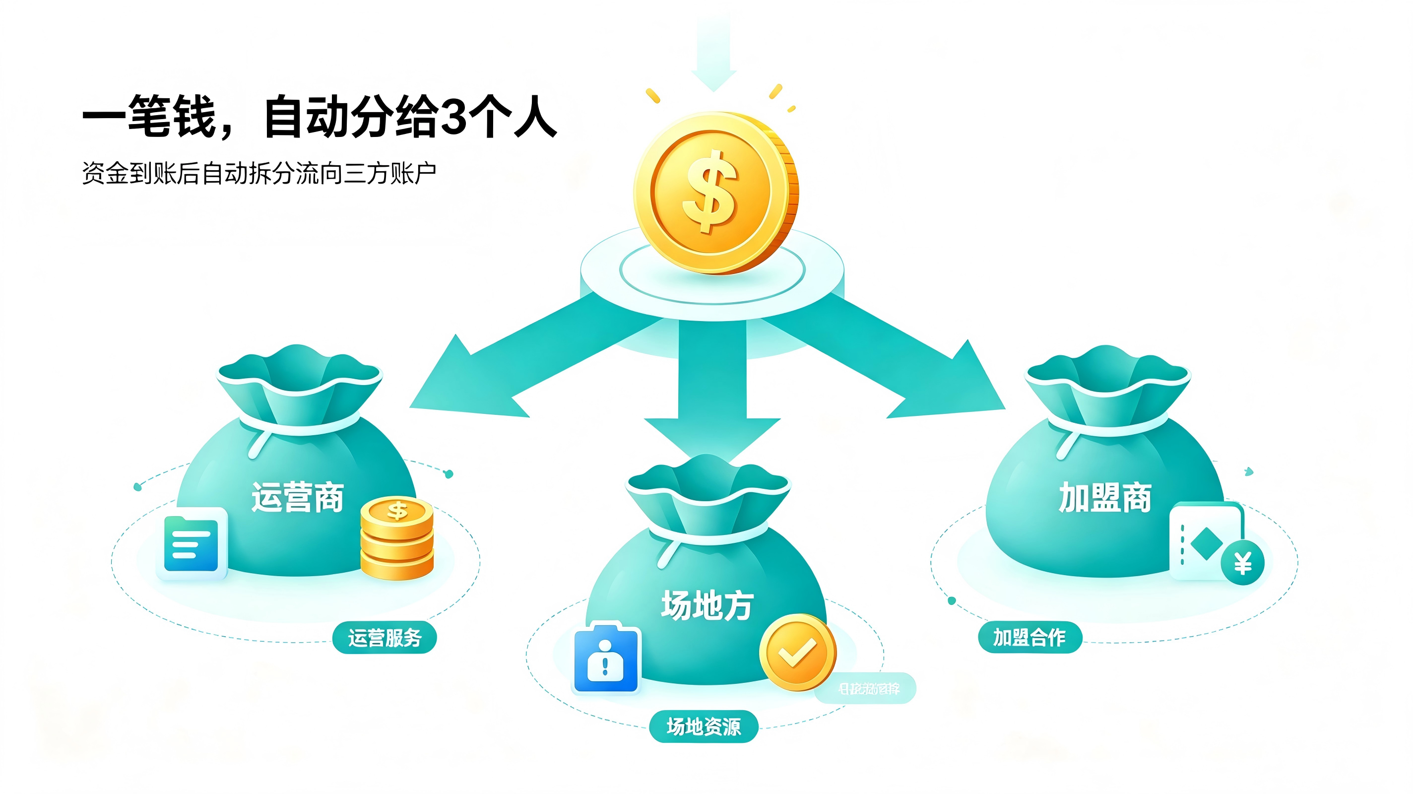 一台设备的钱,如何自动分给3个老板?聊聊自助设备的“分账”难题 一台设备的钱,如何自动分给3个老板?聊聊自助设备的“分账”难题