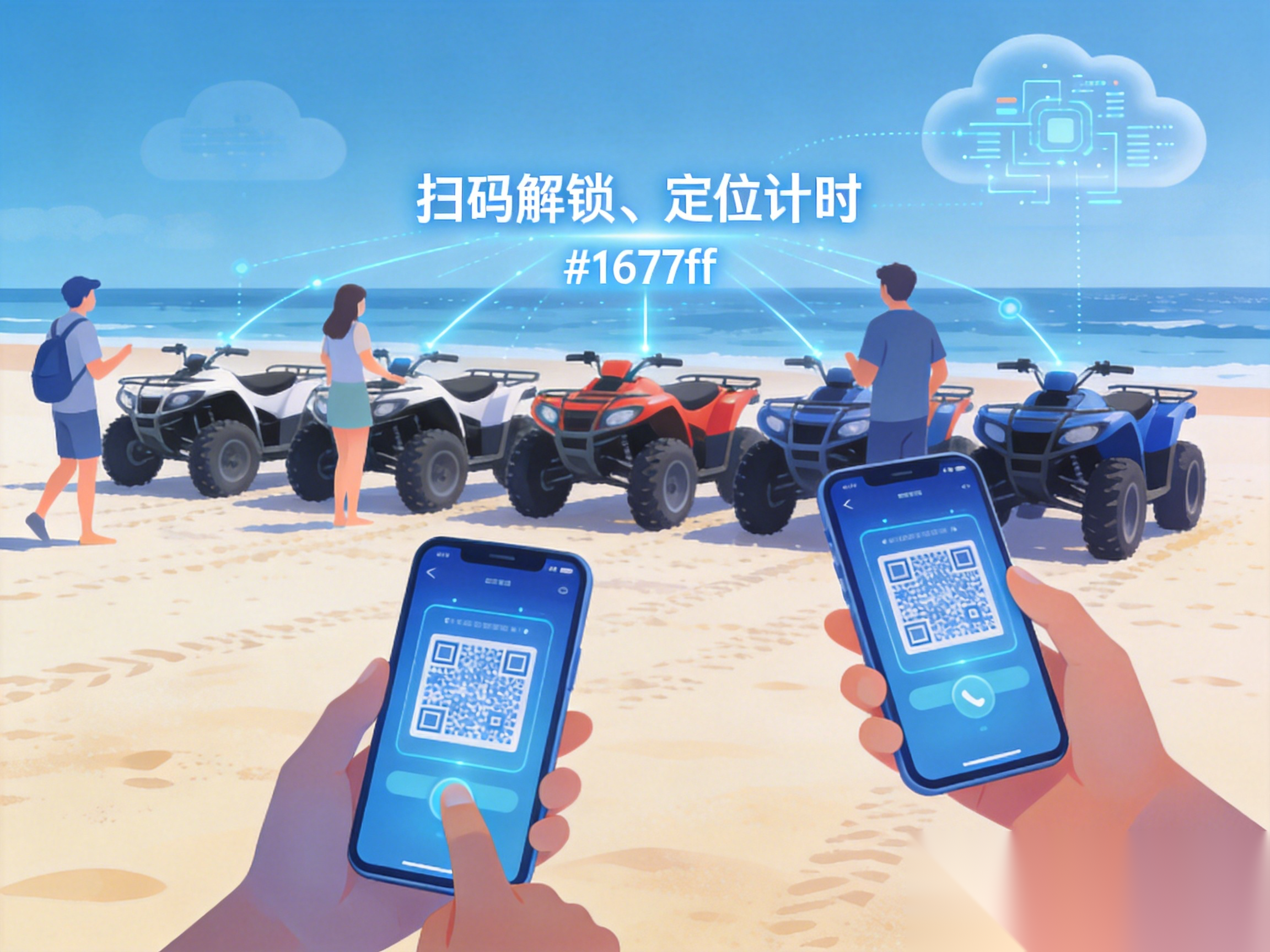 景区沙滩车租赁解决方案 景区沙滩车租赁解决方案