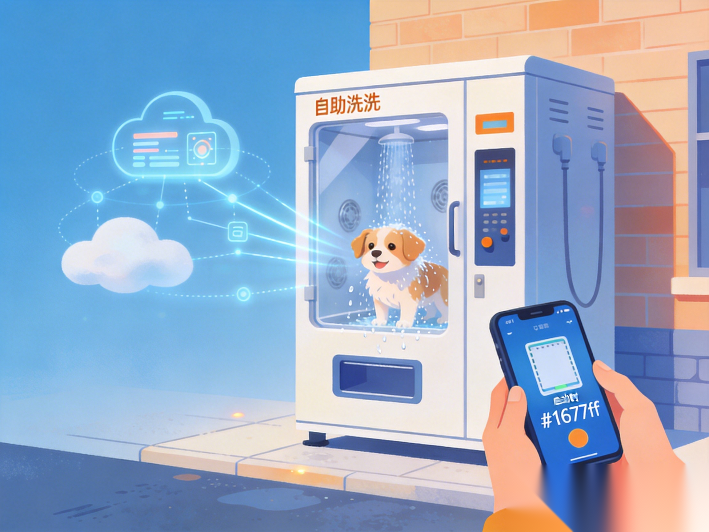 自助洗宠机解决方案
