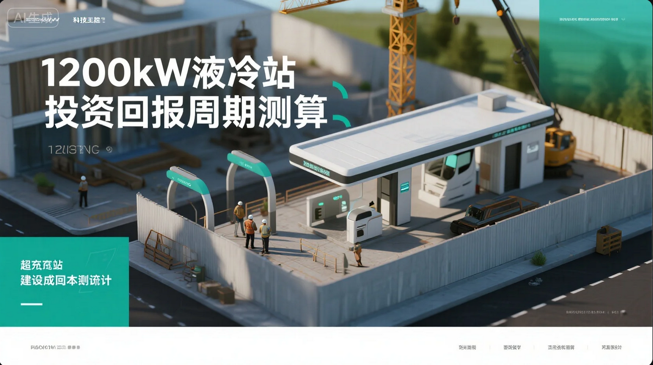 《超充站建设成本揭秘:1200kW液冷站投资回报周期测算》 《超充站建设成本揭秘:1200kW液冷站投资回报周期测算》