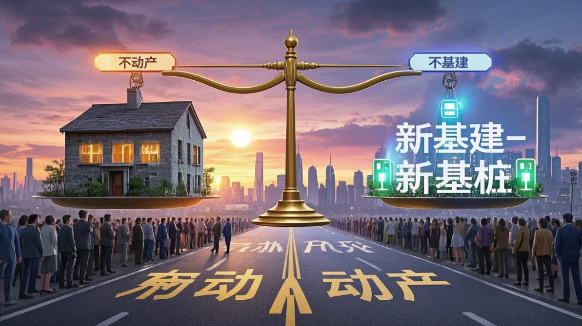 不动产黄昏 VS 新基建黎明：双碳时代的财富迁移图谱