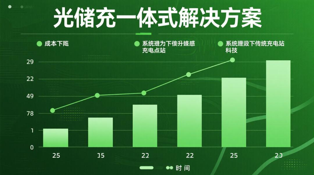 《光储充一体化成本下降：系统造价首次低于传统充电站》