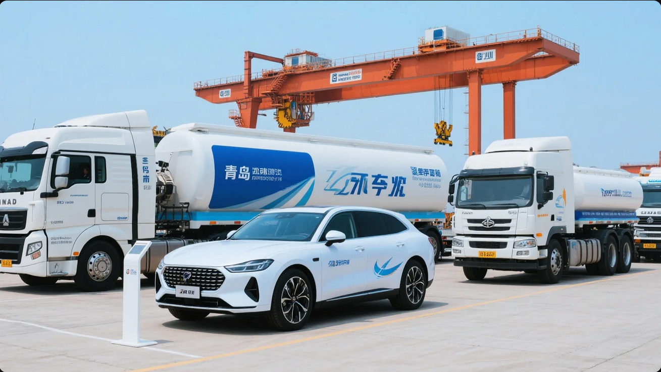 《青岛保税区跨车型兼容方案:重卡、乘用车多功率同步供给》 《青岛保税区跨车型兼容方案:重卡、乘用车多功率同步供给》
