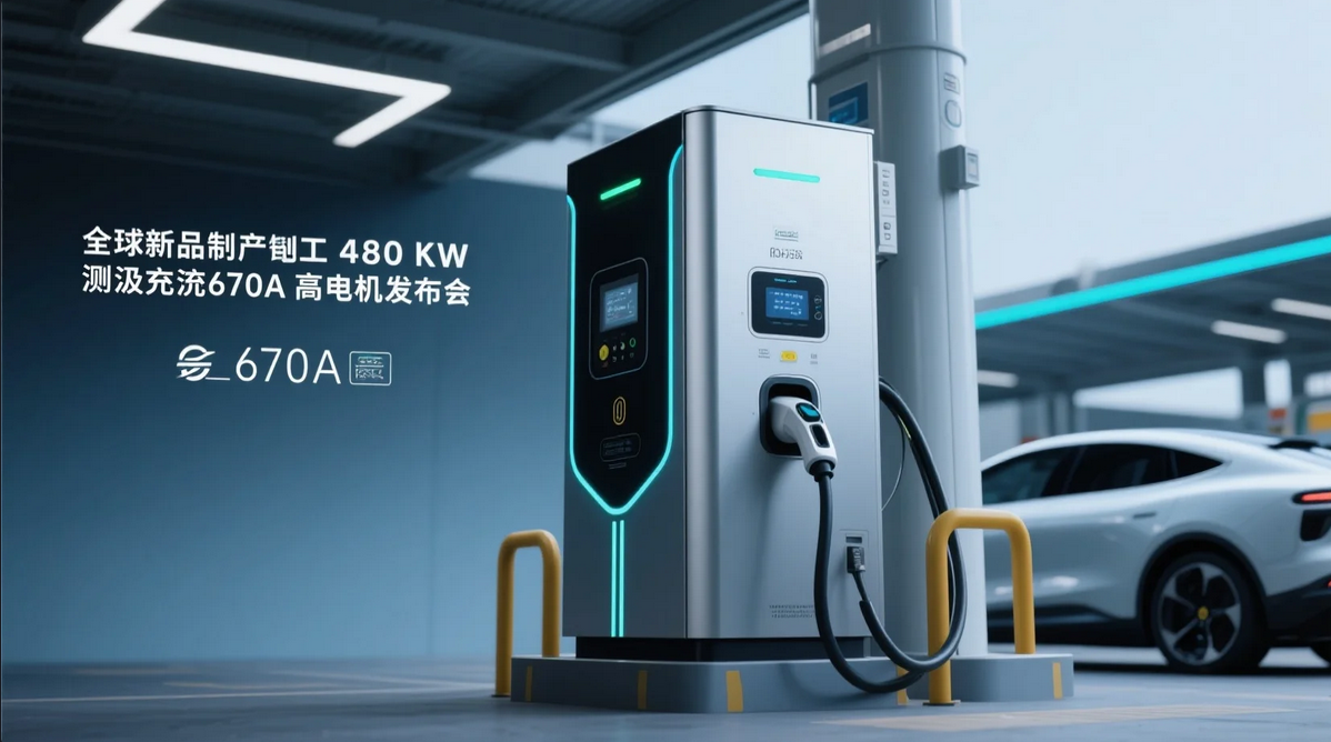 《全球首款量产480kW超充桩发布:实测峰值电流670A》 《全球首款量产480kW超充桩发布:实测峰值电流670A》