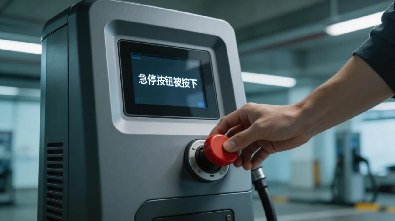 充电桩,急停按钮,复位,屏幕显示,安全操作-02-26_100030_455 充电桩,急停按钮,复位,屏幕显示,安全操作-02-26_100030_455
