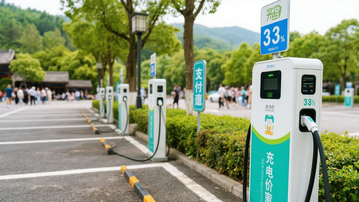 《景区停车场充电桩溢价收费可行性分析:游客支付意愿达83%》 《景区停车场充电桩溢价收费可行性分析:游客支付意愿达83%》
