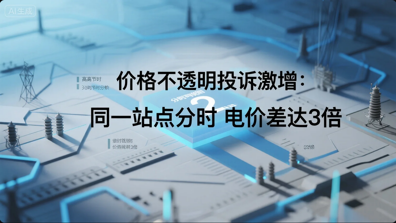 《价格不透明投诉激增:同一站点分时电价差达3倍》 《价格不透明投诉激增:同一站点分时电价差达3倍》