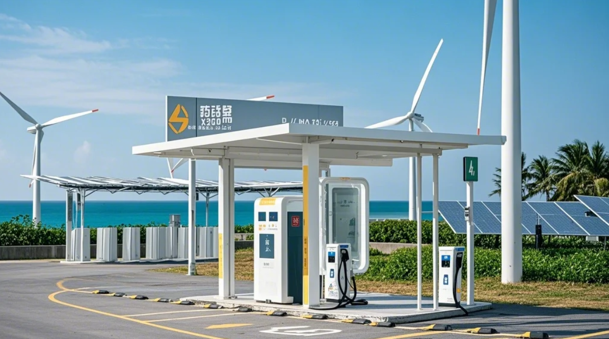 《海南环岛公路充电站：风光互补系统供电可靠性99.5%》